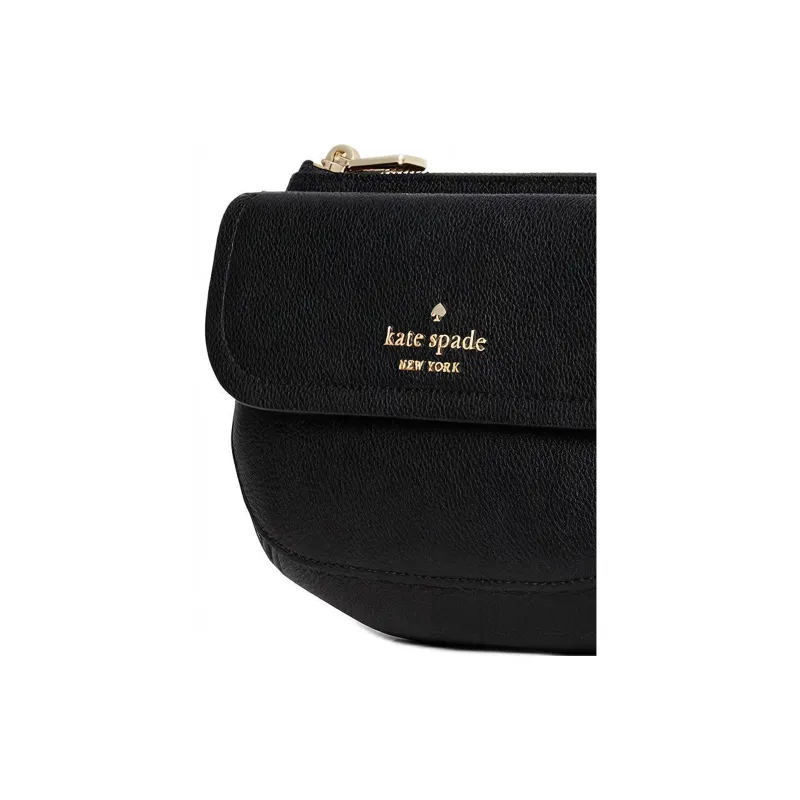 Kate Spade Pebbled Leather Fanny Pack Women's Black-4