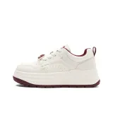 Beige/Red