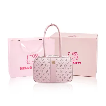 MESUCA Hello Kitty Collaboration Kitty Series PU Shoulder Bag Women's Pink