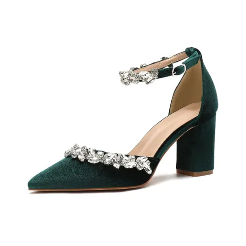 MCKP Chunky Heel High Heels 8cm Women's