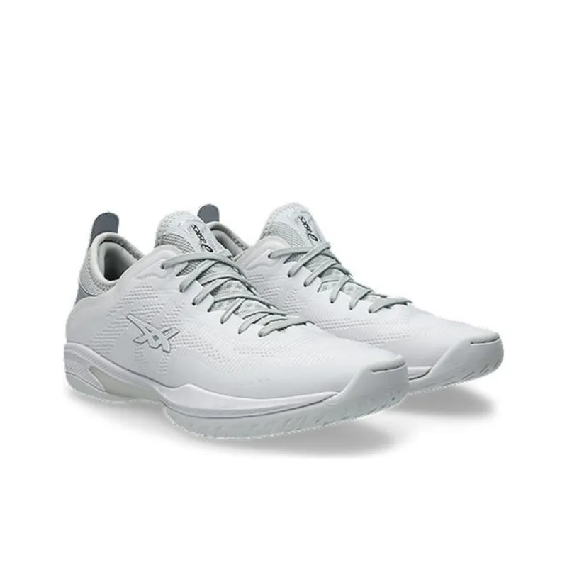 Asics Glide Nova FF 3 Cushioning Wear Resistant Low Top Basketball Shoes Unisex White Gray-2