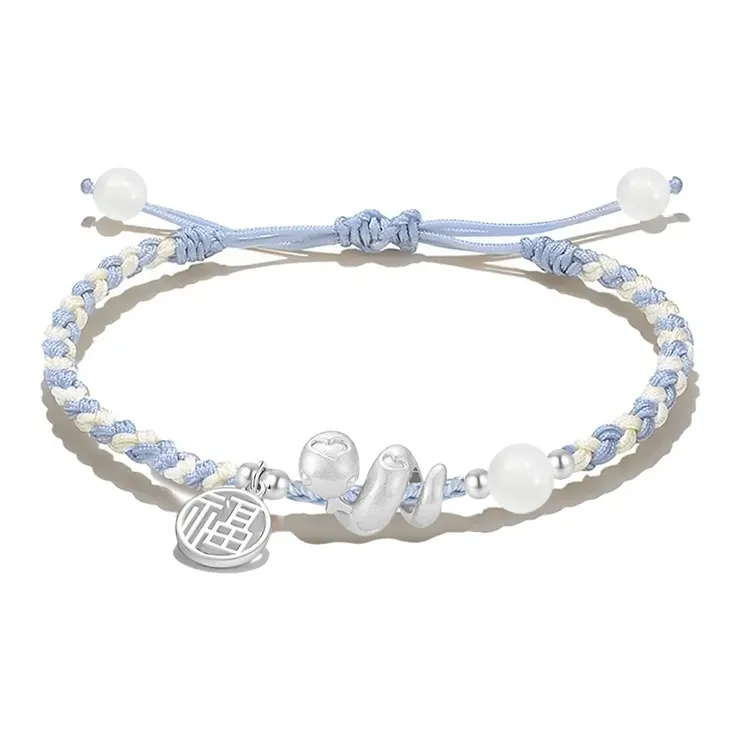 Love Link 999 Fine Silver Bracelets Unisex-2