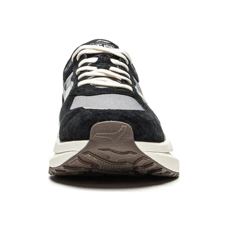 LiNing Zhengrong Cushioning Anti Slip And Wear Resistant Balance Rebound Low Top Casual Shoes Unisex Black Gray-4