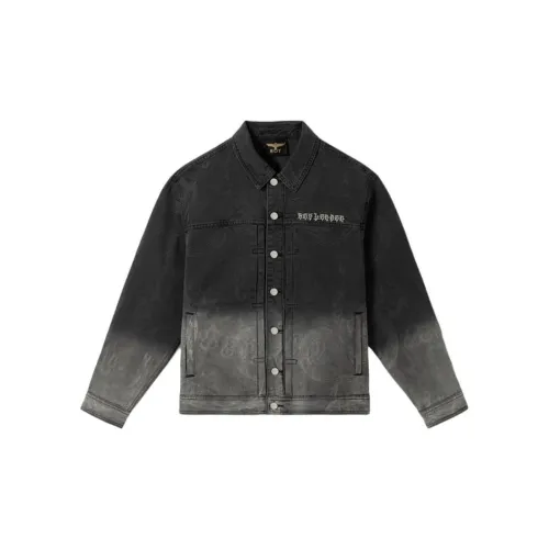 Boy London Denim Jacket Unisex Black
