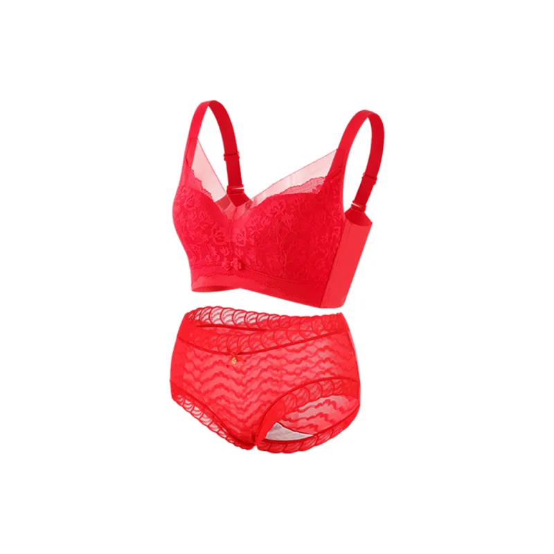 ALDOLA Underwear Set Women's Red-0