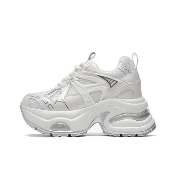 CARDANRO Small sized Sky Vegetables Anti Slip And Wear Resistant Height Increasing Low Top Chunky Sneakers Women's