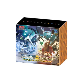 Pokemon Pokémon Tcg Scarlet & Violet Expansion Pack Snow Hazard & Clay Burst Pokémon Center Gym Set Japanese 4x Lot