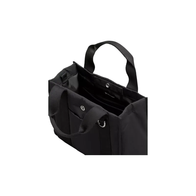 Lululemon Nylon Tote Bag Crossbody Bag Handbag Mini Unisex Black-5