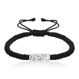 Serpent Blessing Bracelet-Black Cord Style