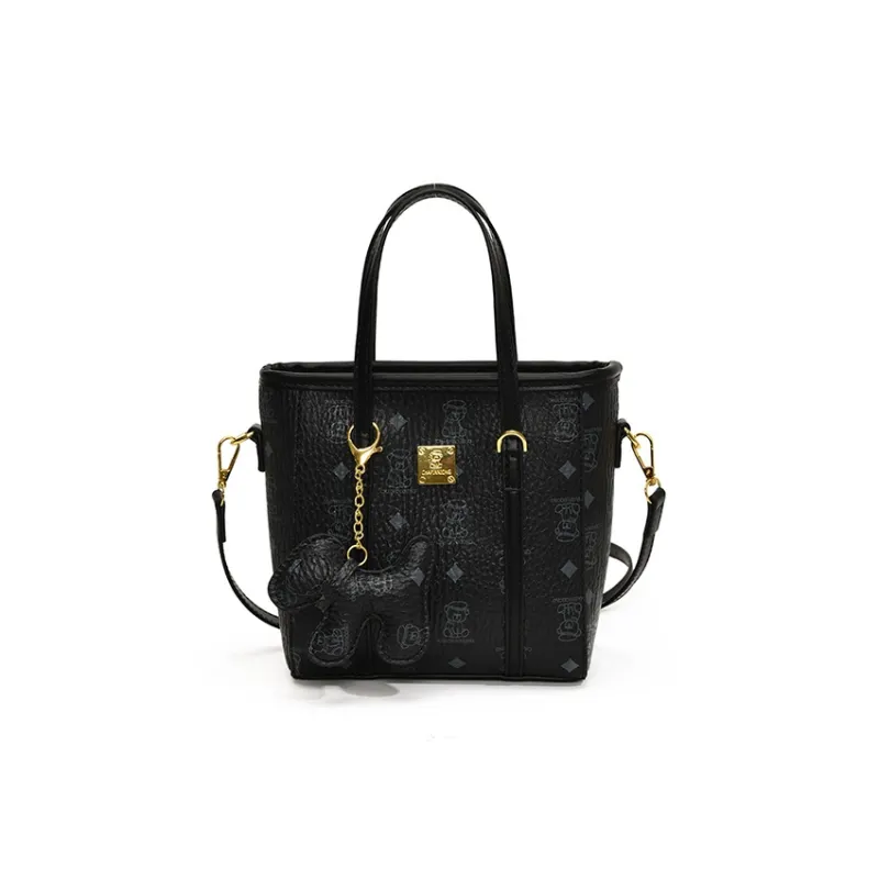 Yalu PU Tote Handbag Shoulder Bag Crossbody Bag Women's Brown/White/Pink/Black-20