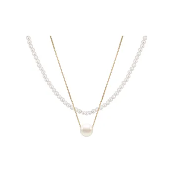 KEYS VIA Faux Pearl Necklaces Women's