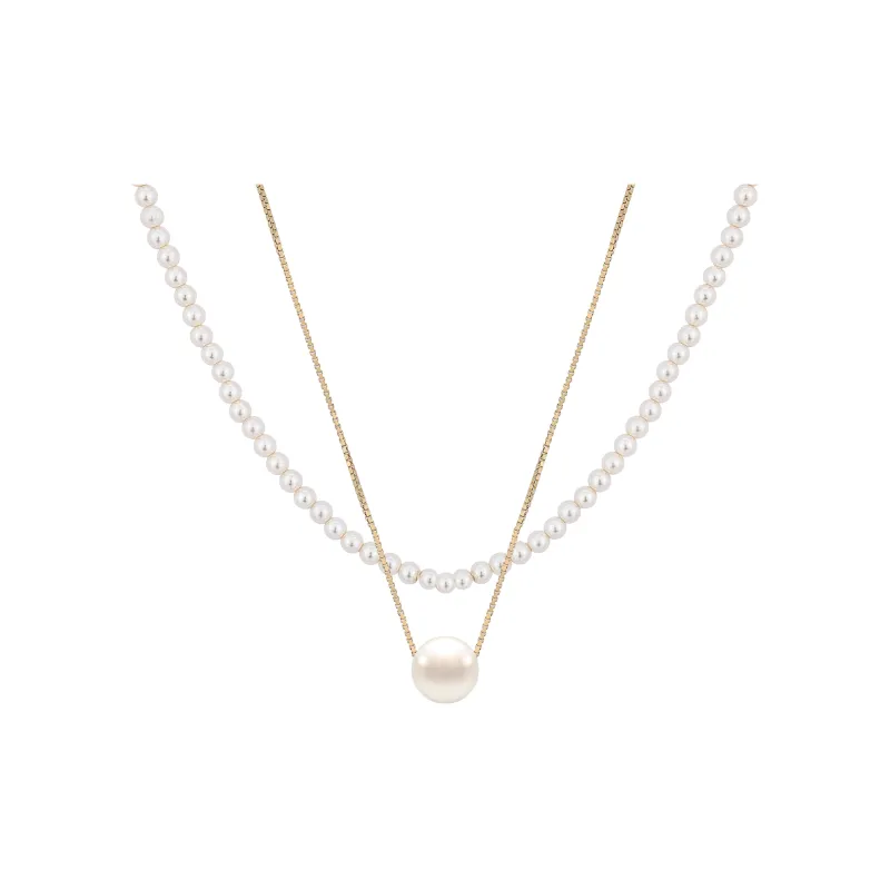 KEYS VIA Faux Pearl Necklaces Women's-0