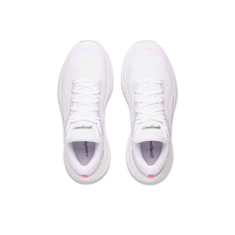 LiNing Yueying 4 Non slip Lightweight Low Top Casual Running Shoes Women's White Purple-3