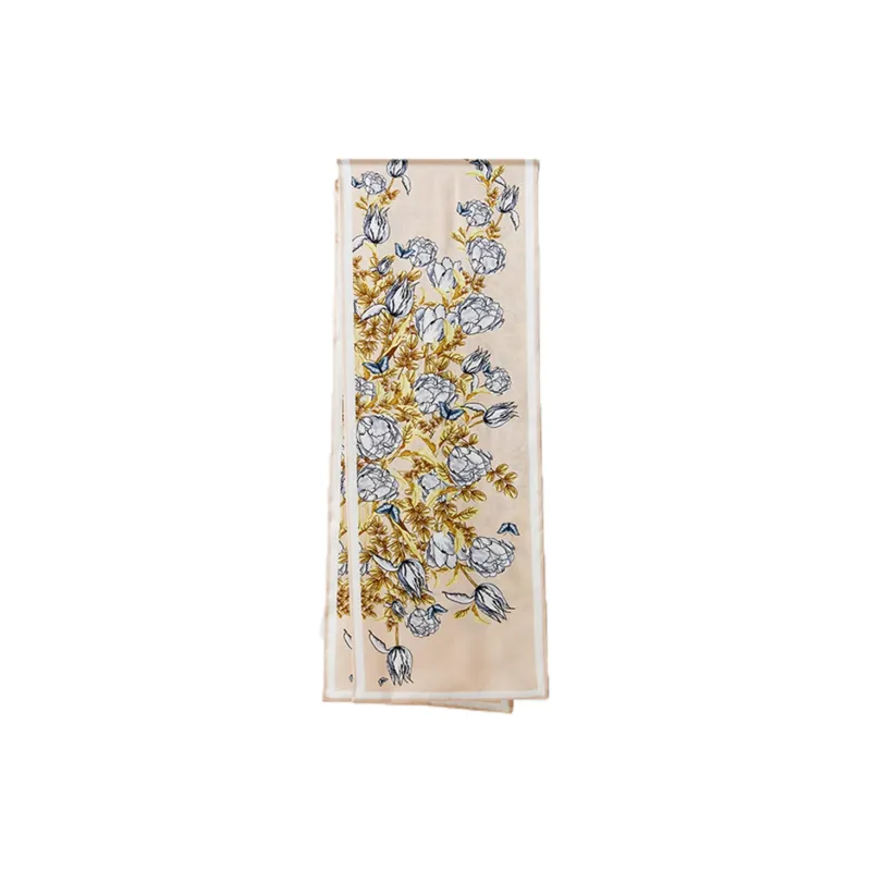 WENSLI Silk Scarves Women's-8