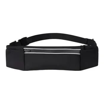 Asics Polyamide Sling Bag, Fanny Pack Regular Unisex Black