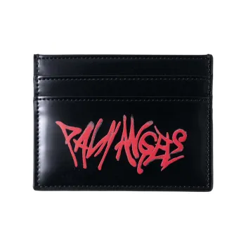 PALM ANGELS Graffiti Logo Printed Cardholder