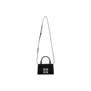 TORY BURCH BON BON Recycled Nylon Shoulder Bag Crossbody Bag Handbag Mini Women's Black