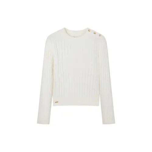 Teenie Weenie Sweaters Women's Ivory White