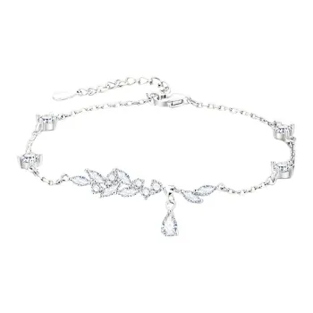 WINY 925 Sterling Silver Bracelets Women's Silver
