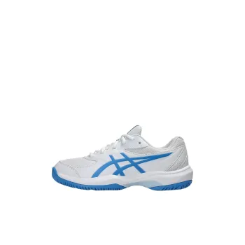 Asics Wear Resistant Low Top Kids Lifestyle Shoes White/Blue Kids'