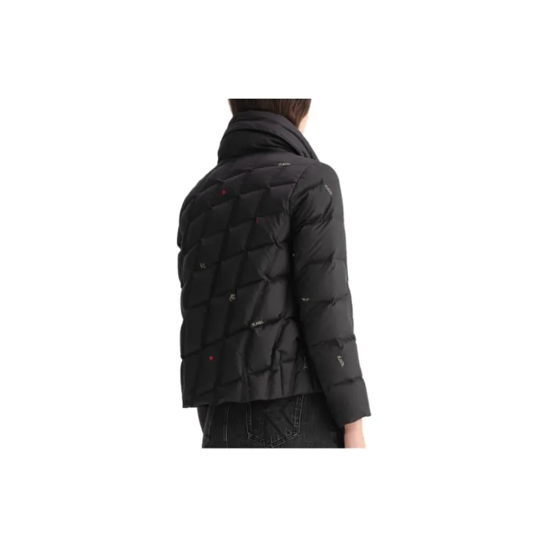 KARL LAGERFELD FW23 Down Jacket Women's Black-4