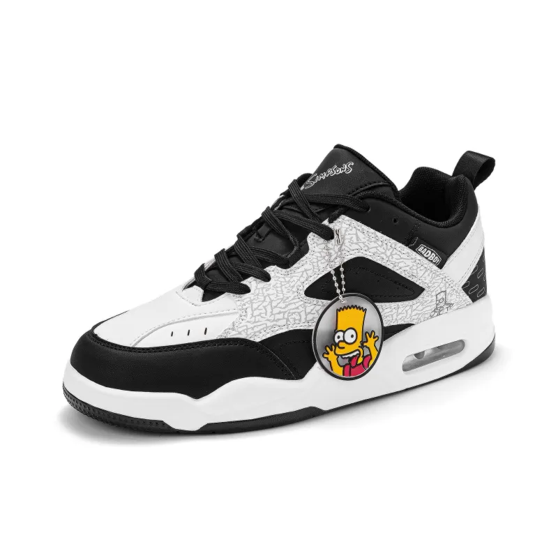 The Simpsons Cushioning Coverage Height Increasing Balance Wear Resistant Lightweight Skateboard Shoes Unisex-2