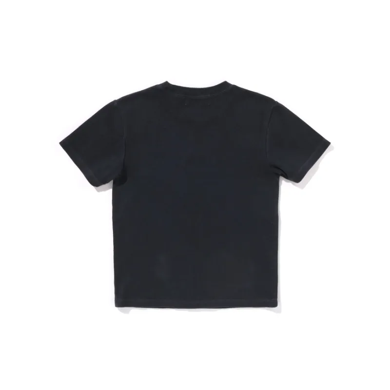 Bape Women's Pigment Dyed Rib Tee Pink-3
