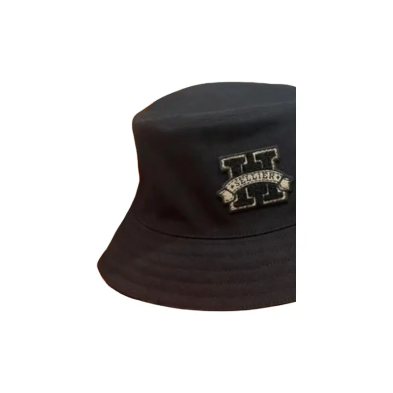 HERMES   Bucket Hats Unisex Black-2