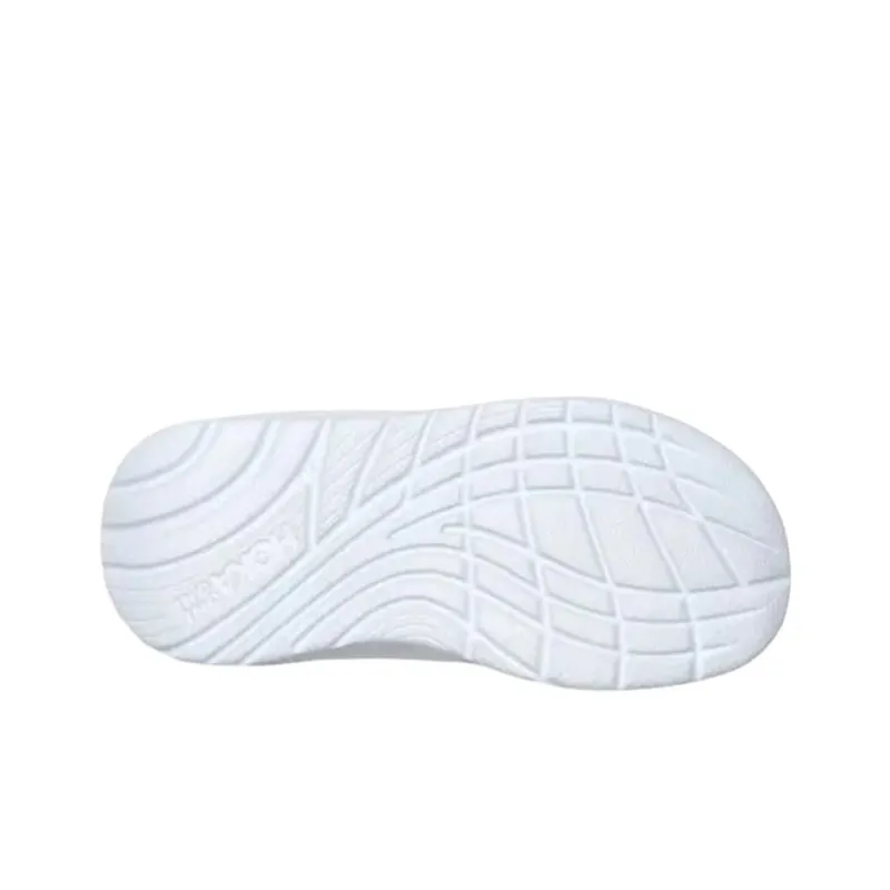 HOKA ONE ONE Ora Recovery Slide Swirl Yellow Pear Fiesta-4