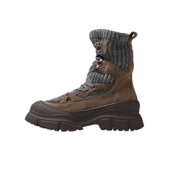 Brunello Cucinelli Leather Boots Women's
