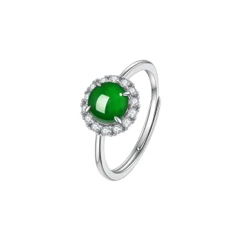 Princess Cui Ice Type Jadeite Rings Unisex
