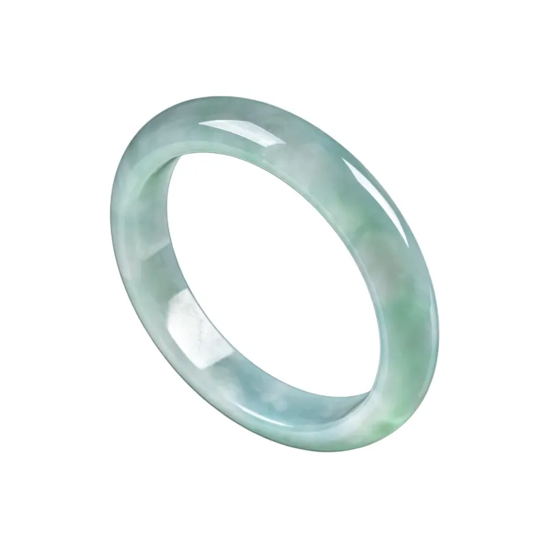 PUPAN Glutinous Jade Jadeite Bangles Women's-0