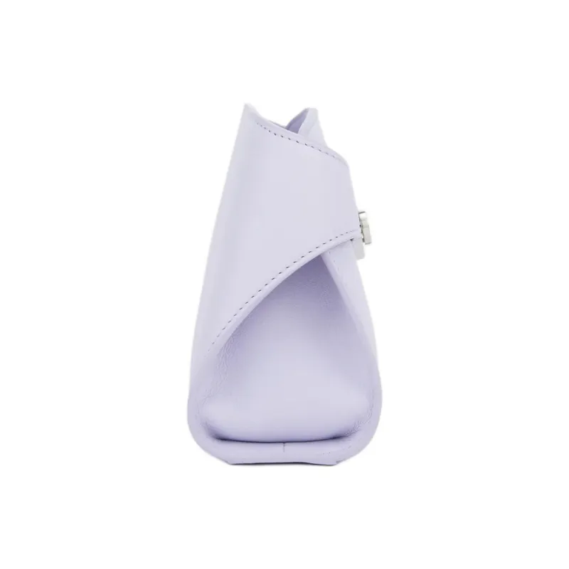 FERRAGAMO Hug Cow Leather Crossbody Bag Mini Women's Light Purple-1