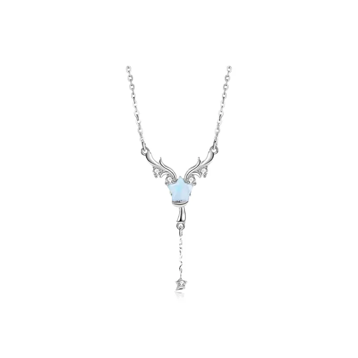 Chongqing Gold Store S925 Silver Necklaces Women's-0