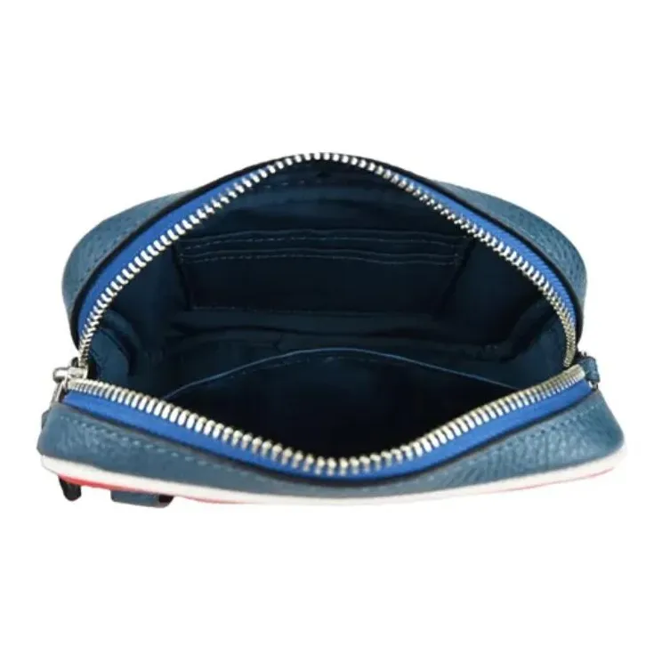 COACH MARVEL Collaboration Leather Crossbody Bag, Sling Bag, Fanny Pack Medium Size Women's Red-4