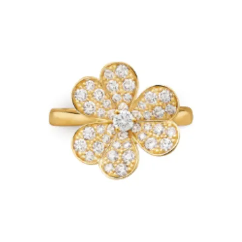 Van Cleef & Arpels 18k Gold Diamonds Rings Women's Gold