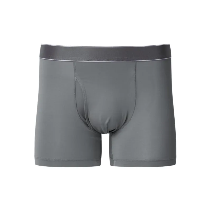 UNIQLO AIRism Mesh Series Underpants Men's 1 Pack Lead Gray-0