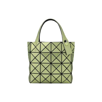 ISSEY MIYAKE Lucent Boxy Polyvinyl Chloride Resin Tote Bag Shopping Bag Handbag Mini Unisex Bright Green