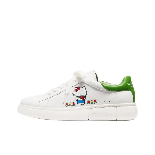 Hello Kitty x Kate Spade Low Top Casual Shoes Women's White Green
