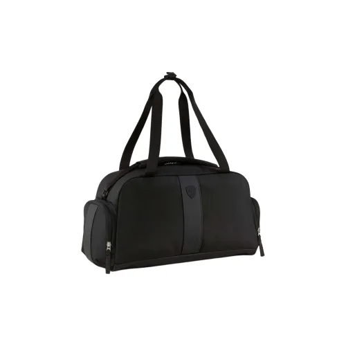PUMA Scuderia Ferrari Collaboration Polyester Travel Bag Unisex Black