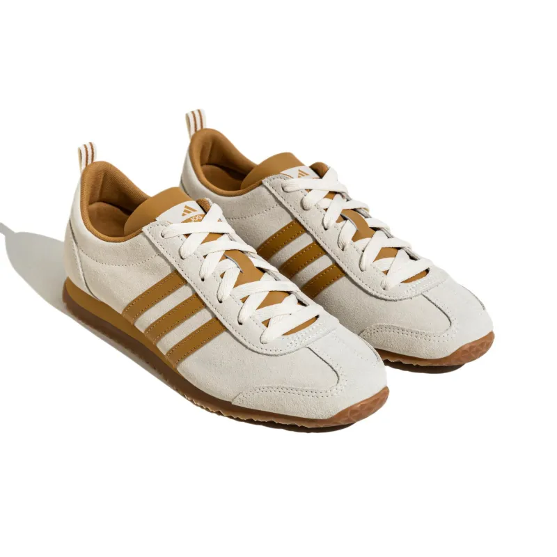 Adidas VS JOG 2.0 Wear resistant And Lightweight Low Top Casual Shoes Unisex Ivory-2