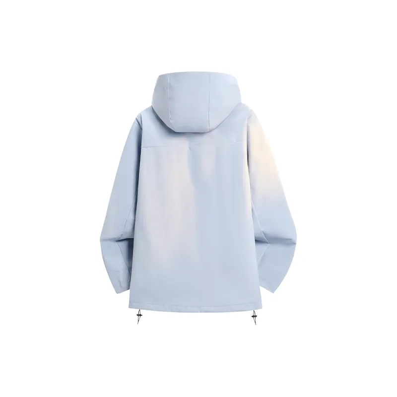 ROBINHOOD Water-Resistant Windproof Wear-Resistant Warm Windbreaker Jacket Unisex-20
