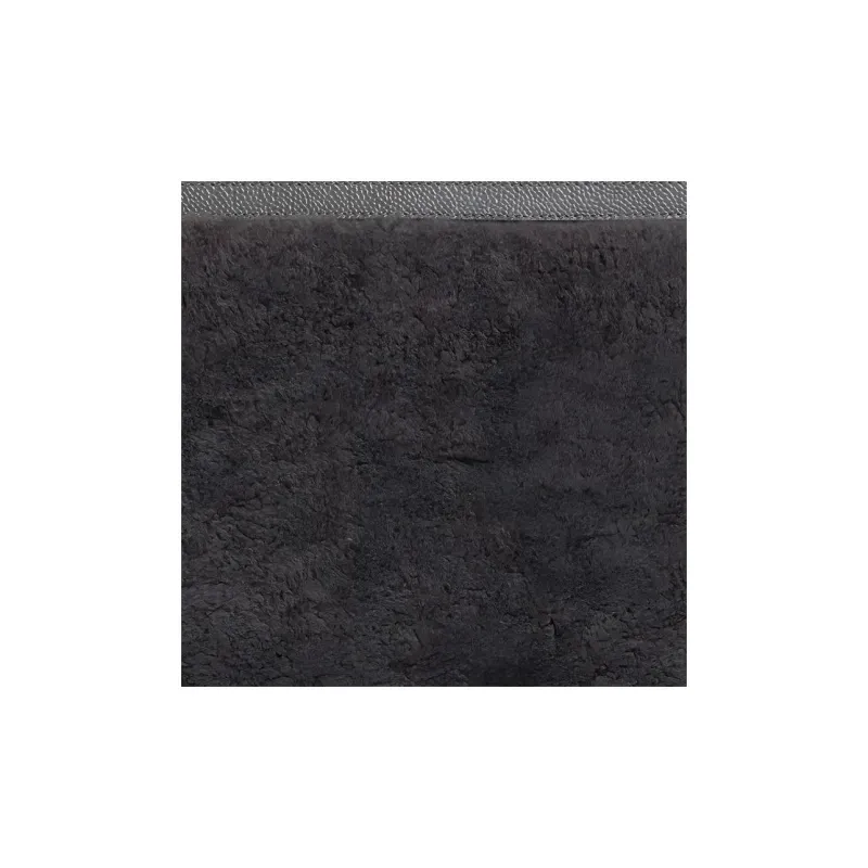 THOM BROWNE· Shearling Satin Logo Clutch Trumpets Men's Medium Gray-2