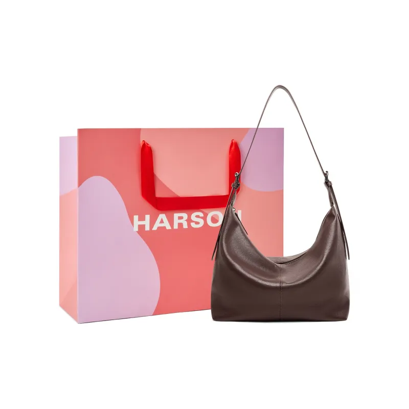 HARSON Synthetic Leather Crossbody Bag Women's Coffee-0