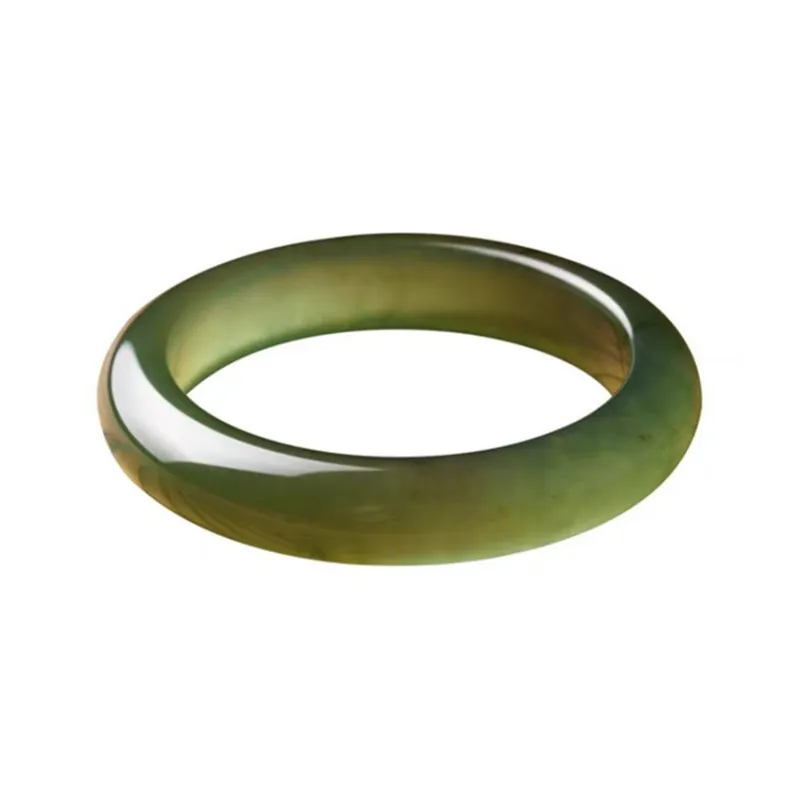 Cuizu Serpentine Jade Bangles Women's-0