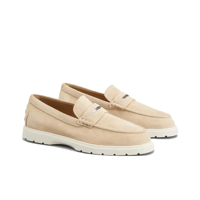 TOD'S Logo Engraved Loafers-2