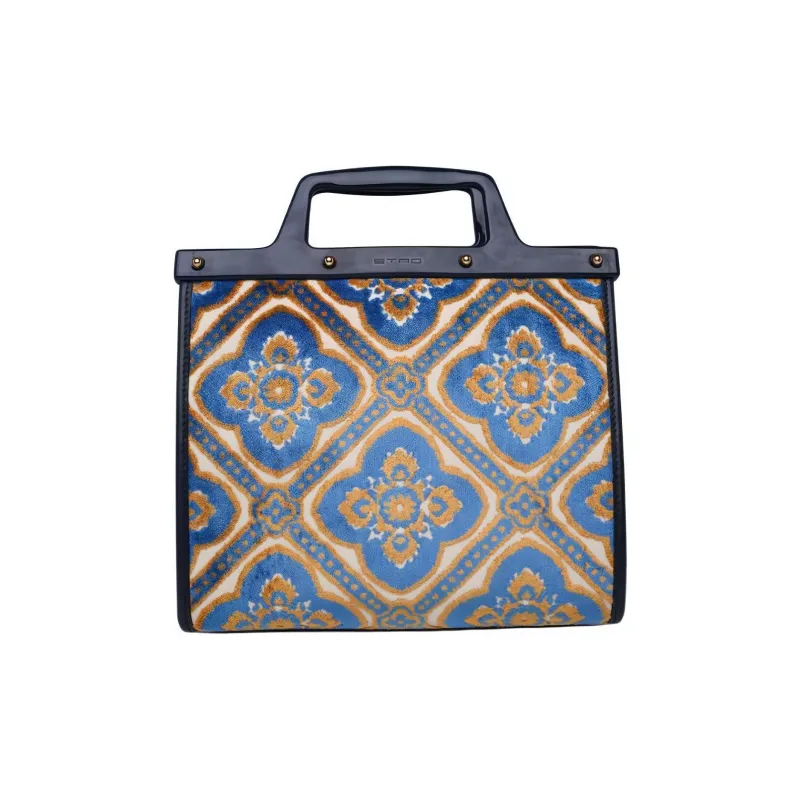 ETRO Viscose Tote Bag Shopping Bag Handbag Women's Multicolor-2