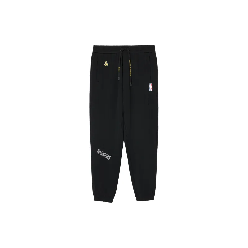 JACK&JONES X Warriors Nba Knitted Sweatpants Men E40 Black-0