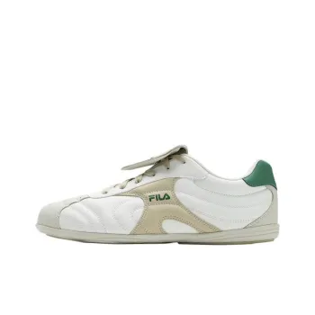 FILA Anti Slip Wear Resistant Low Top Casual Shoes Men's White Gray
