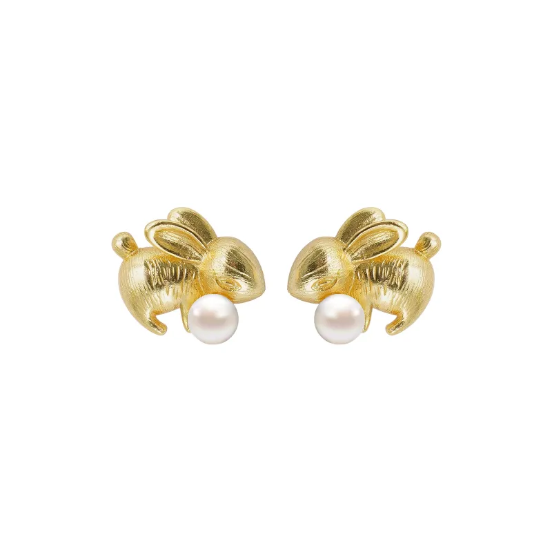 FREE ELF Pearl Earrings Women's-0